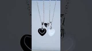 Cute Bff and Couple Necklace️ | 2025 #couplenecklace #bffnecklaces #anniversarygift #giftforcouple