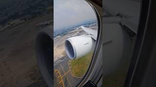 Beautiful! Boeing 777 airplane window view take off #takeoff #airplane #shorts