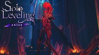 Sung Jin Woo vs Igris (The Protector of the Throne) | Solo Leveling : Arise