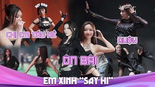 Tất tần tật buổi quay MV The Real Aura, Bích Phương,Han Sara ôn bài,chị em Miu Lê, Orange lại tấu hề