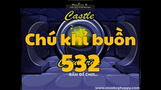 Chú khỉ buồn 532 - Lâu đài Cauldron Phần 3 | Monkey GO Happy Stage 532 - CASTLE CAULDRON Chapter 3