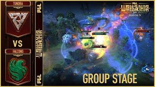 WINNER TO PLAYOFFS! FALCONS vs TUNDRA - HIGHLIGHTS - PGL Wallachia Season 4 | DOTA2