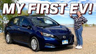 I've Never Driven An EV Before....Here's What I Think After My First Two Weeks With a Nissan Leaf!