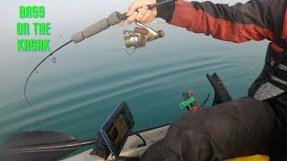 Bass Fishing using Lures On A Kayak - UK fishing #kayakfishing