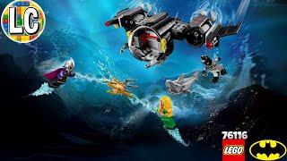 LEGO Batman II 76116 Batman Batsub and the Underwater Clash - 6 Year Old Kid Speed Building