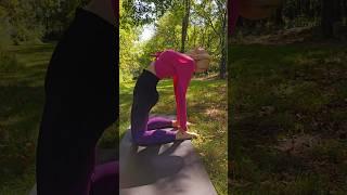 gentle yoga backbend 