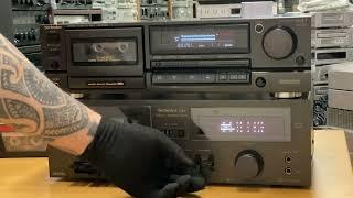 Technics M-12  80er Tape Deck & Technics RS-BX606 90er Tape Deck