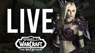 THE WAR WITHIN BETA IS HERE! CLASS AND DUNGEON TESTING! - WoW: The War Within Beta (Livestream)