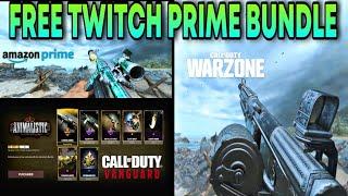 *NEW* FREE ANIMALISTIC BUNDLE for TWITCH PRIME in COD WARZONE & COD VANGUARD! (COD Warzone Bundle)