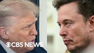 Trump distances himself from Musk, his companies