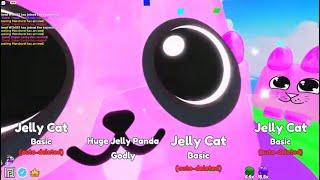 HATCHING NEW SECRET HUGE JELLY PANDA IN BUBBLE GUM CLICKER