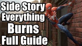 Marvel's Spider Man 2 Side Story - Everything Burns Full Guide