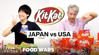 We Tried Every American vs. Japanese Kit Kat Flavor | Food Wars