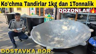 1kg dan 1 Tonnagacha Qozonlar , Ko'chma Tandirlar Arzon Narxlari | Qozon O'choq Narxlari