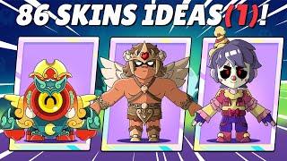 86 Skins Ideas For All Brawlers | Part 1