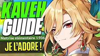 KAVEH L'IMMORTEL ! Guide ULTIME, Meilleur Build Artéfacts, Armes et Showcase - Genshin Impact