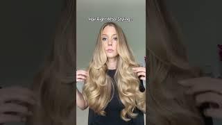 Testing out the new Dyson styling products 🫣 #dysonairwrap #haircare #hairstyle