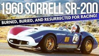 BURNED, BURIED, & RESURRECTED | 1960 Sorrell SR-200 Buried at Riverside Raceway Now Back to Racing!