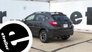 etrailer | Best 2014 Subaru XV Crosstrek Trailer Hitch Options