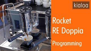 Rocket Espresso RE Doppia – Programming | Guide