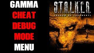 How To Enable Access & Use Stalker GAMMA Anomaly Mod Debug Cheat Menu God Mode Fast Travel & Spawner