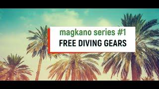 How much are free diving gears at Decathlon?