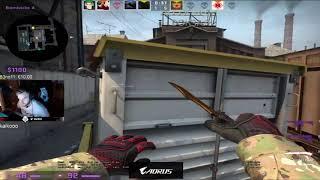 CSGO G2 Niko stream POV | G2 Niko play EU FPL | De_Train  - CSGO Twitch Clips