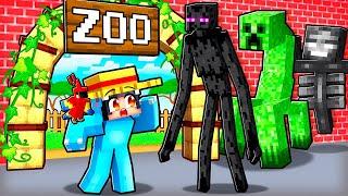 We Opened a Mob ZOO in Minecraft With Crazy Fan Girl!