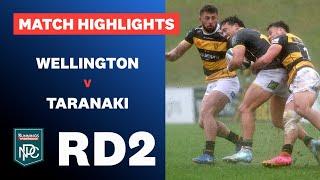RD 2 HIGHLIGHTS: Wellington v Taranaki (Bunnings NPC 2024)