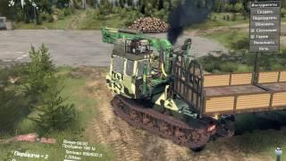 SpinTires 2017 ТЛТ-100 ОНЕЖЕЦ