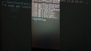 PYTHON INSTALL IN KALI . #status #python #kalilinux