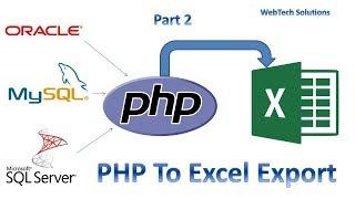 Export to Excel in Php using XLSXWriter - 2