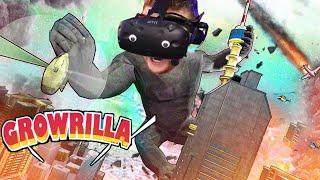 СОЖРАЛ ЯДЕРНУЮ БОМБУ И ПОШЁЛ В ГОРОД! | GROWRILLA VR | HTC Vive VR