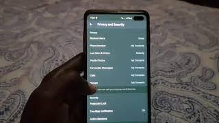 Telegram Privacy and Security Settings