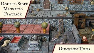 Discover the Magic of Modular Realms: The Ultimate Magnetic Dungeon Tiles for Your TTRPG Adventures!