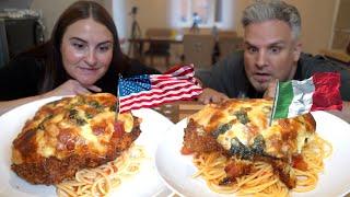 Brits Discover Italian American [Chicken Parmesan] This Can't Work ? Surely Not?!?!