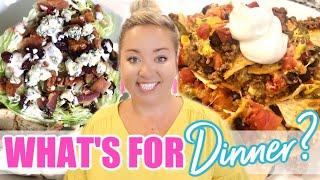 WHAT'S FOR DINNER? | EASY WEEKNIGHT MEALS | COOK #WITHME | JESSICA O'DONOHUE
