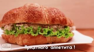 Сэндвич с курицей и ананасами