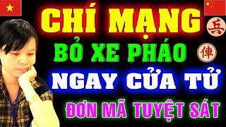 Bỏ XE PHÁO, đơn MÃ khóa Hết quân đi, Siêu phẩm có 1 0 2 của Ngô Lan Hương | Cờ tướng Việt