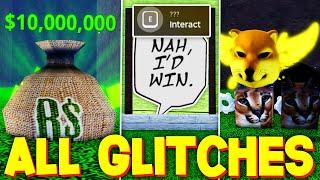 MEME SEA ALL SECRET GLITCHES! ROBLOX