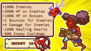I Beat the HARDEST Difficulty in Bounty of One by being Stupid | Infamy 50