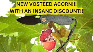 Unlock the Power of Precision: Vosteed Acorn (Link in description for knife)