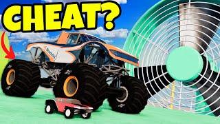 Testing WEIRD CARS VS GIANT FANS in BeamNG Drive Mods!