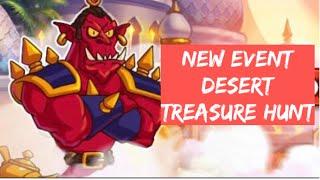 Desert Treasure Hunt ! New event is coming! #hustlecastle