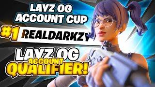 1st Place *LAYZ OG ACCOUNT CUP* Qualifier  | Realdarkzy Fortnite Cup Qualifier Highlights #1