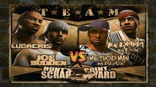 Def Jam Fight For NY | LUDACRIS & JOE BUDDEN vs BLAZE & DOC | HARD! (PS3 1080p)