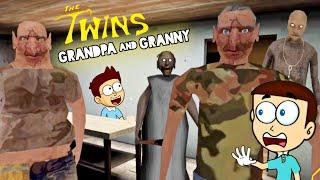 The Twins Guest : Granny and Grandpa | Shiva and Kanzo Gameplay