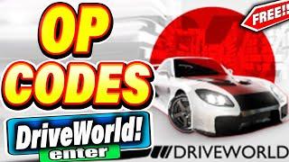 ALL NEW *SECRET CODES* IN ROBLOX DRIVE WORLD (new codes in roblox Drive World ) NEW