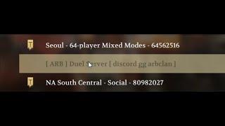 Dueling on the ARB server