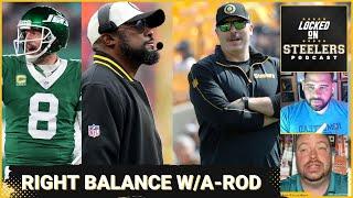 How Steelers' Balance w/Aaron Rodgers Can Differ vs. Jets | Should Omar Khan Target Jaire Alexander?